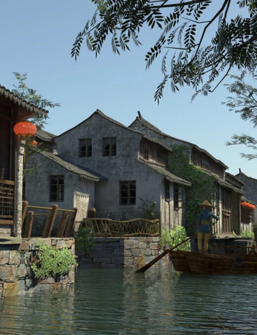 Ancient Water Town in Shanghai