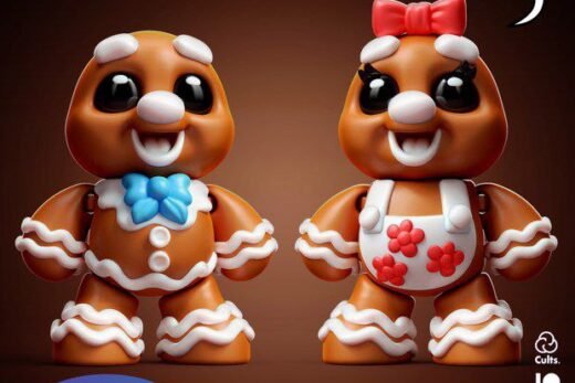 Flexy Mr & Mrs Gingerbread
