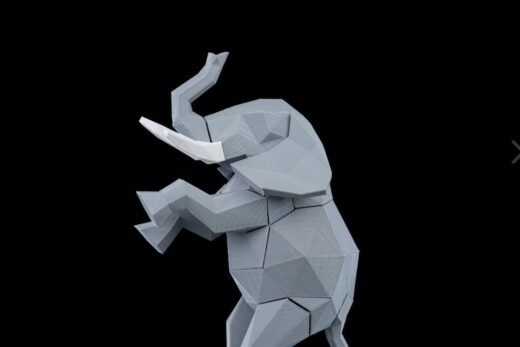 Low Poly Elephant