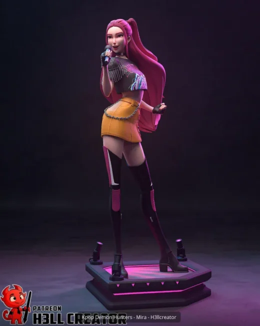 Mira Demon Hunter Kpop Model
