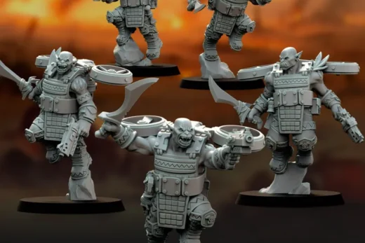 Jump Pack Orc Marauders