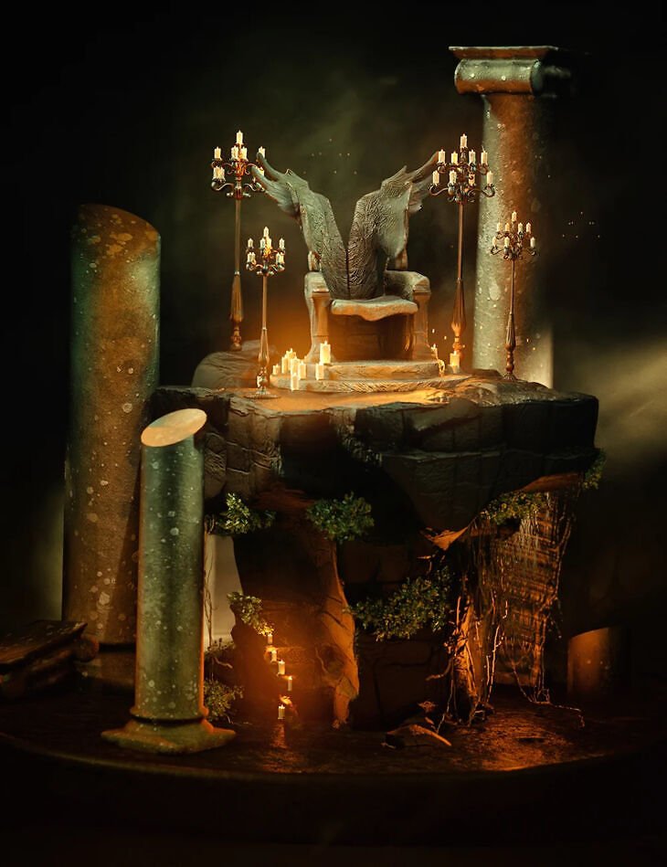 TF Diorama – The Obsidian Seat