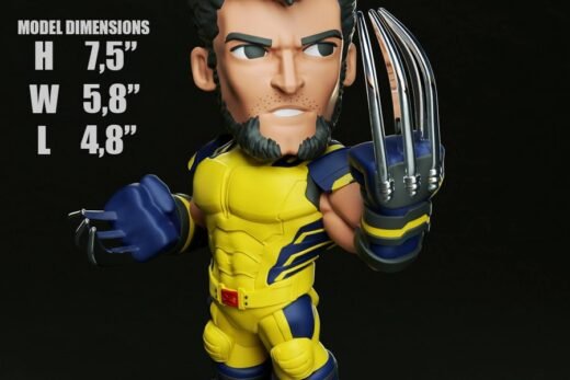 Wolverine Hugh Jackman Chibi