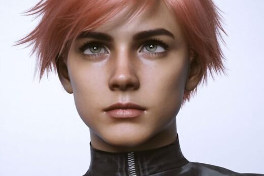 dForce AK Featurely Hair for Genesis 9