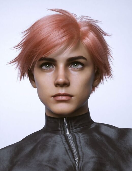 dForce AK Featurely Hair for Genesis 9