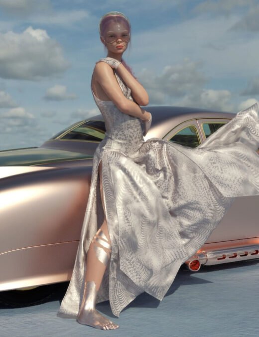 dForce CosmoChe Outfit for Genesis 9