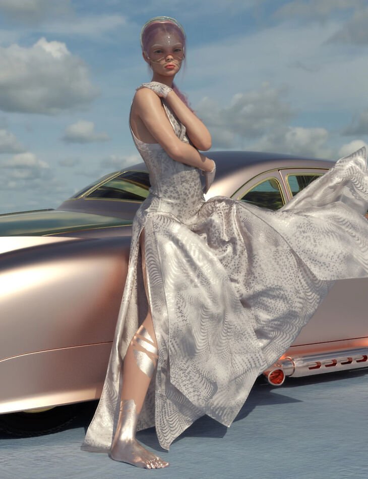 dForce CosmoChe Outfit for Genesis 9