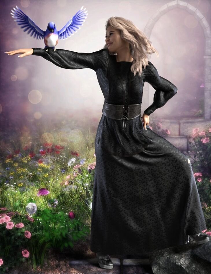 dForce DC Season of the Witch for Genesis 9 and 8 Female