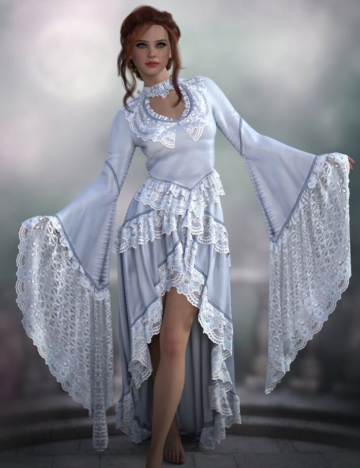 dForce Starfall for Genesis 9 and 8 Female