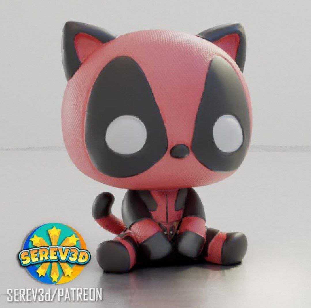 CatPool — Deadpool Cat