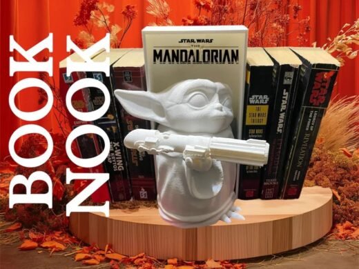 Grogu Mandalorian Book Nook