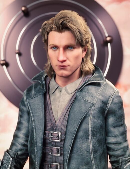 JP Verrel HD with dForce Body Hair for Genesis 9