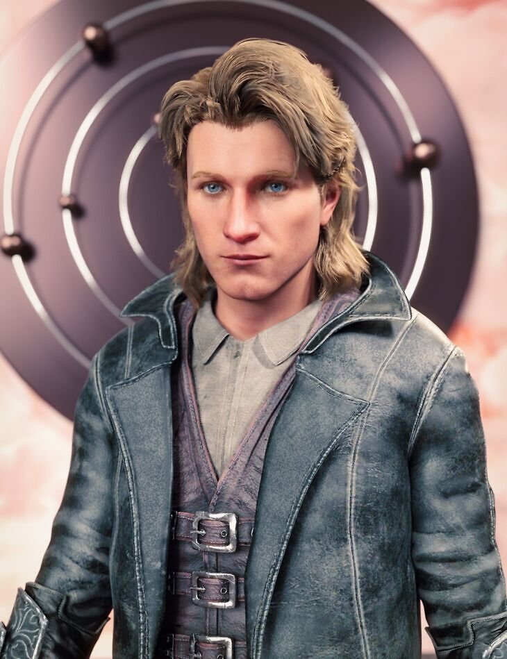 JP Verrel HD with dForce Body Hair for Genesis 9