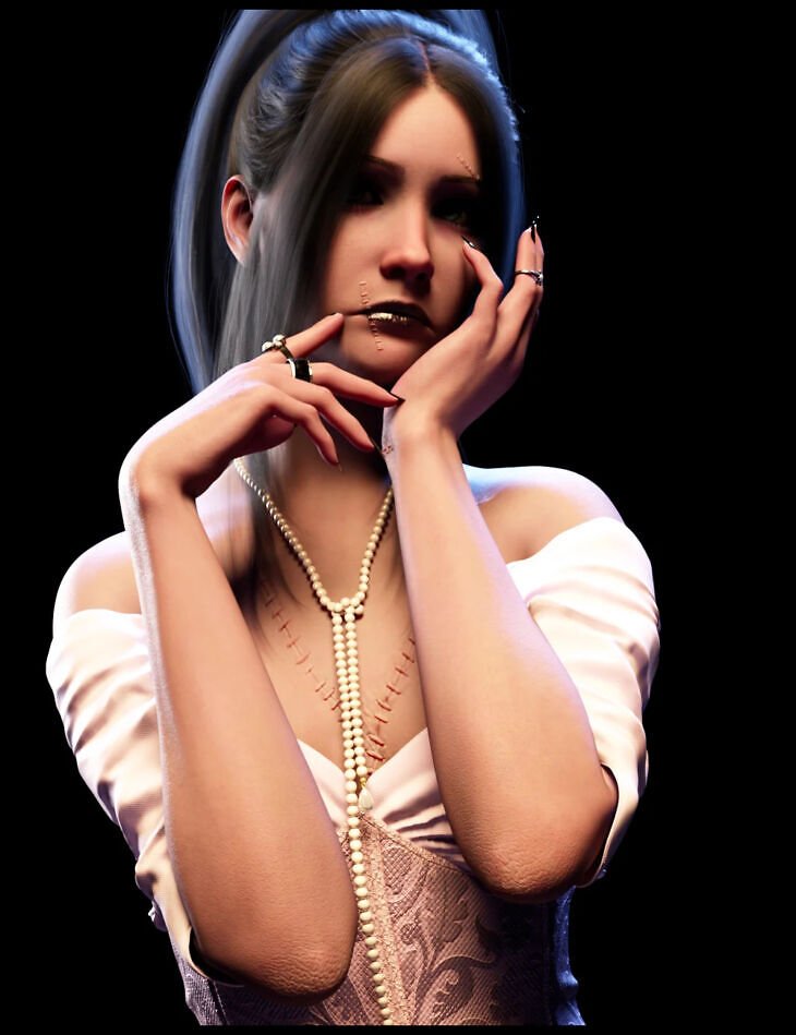 ND Sutures Morphs HD for Genesis 9