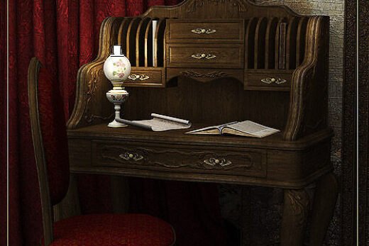 Reflections Victorian Desk