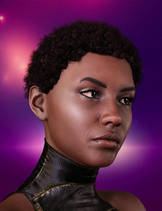 Tama Hair for Genesis 9 and 8