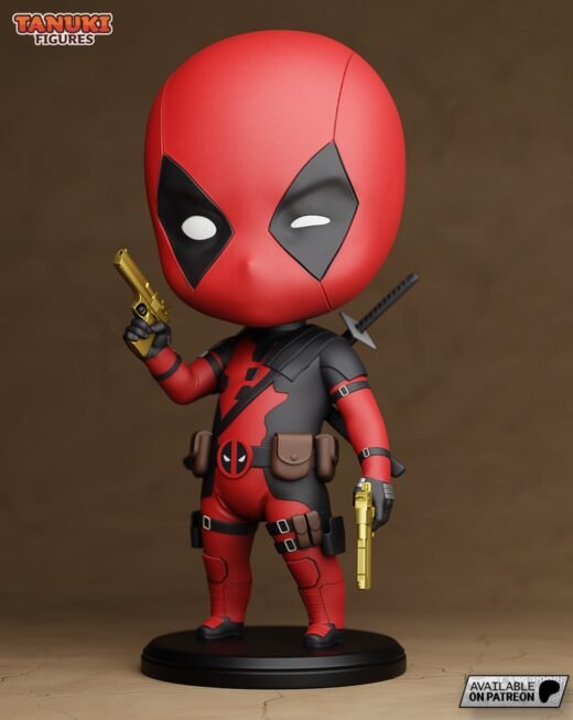 Tanuki Figures – Deadpool Chibi