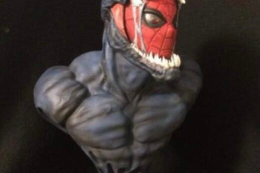 Venom Spidey Bust
