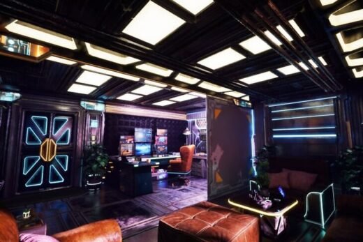 XI Cyberpunk Home Office