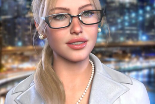 dforce Becka Hair for Genesis 9