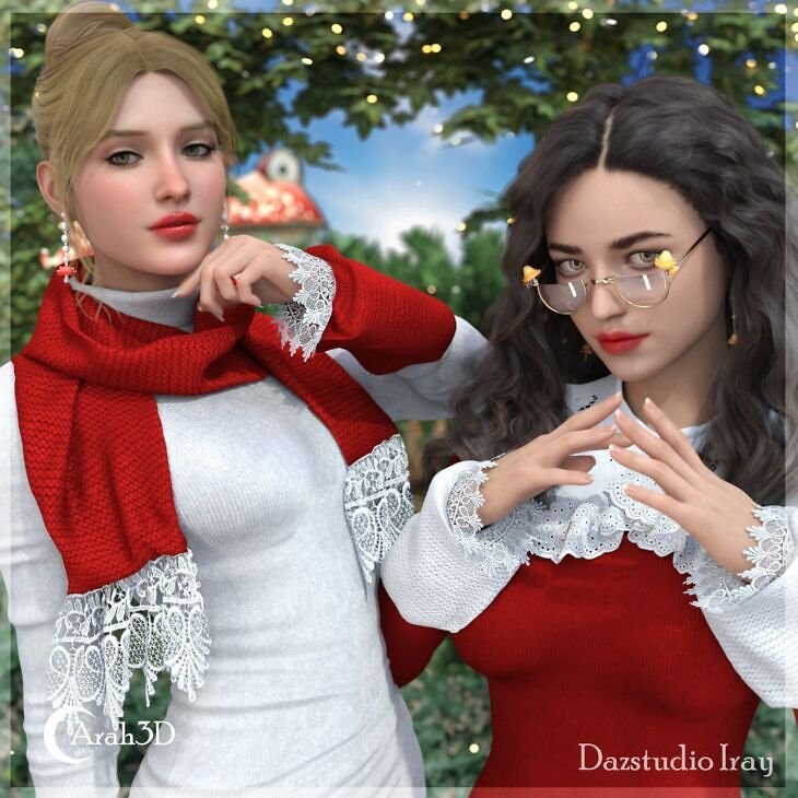 Arah3D Mushroom Accessories for G8F and G9