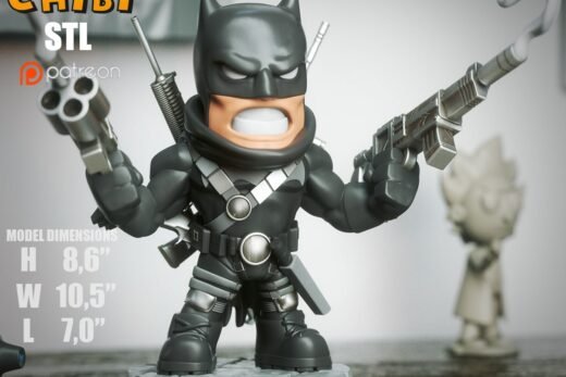 Batman Grim Knight Chibi