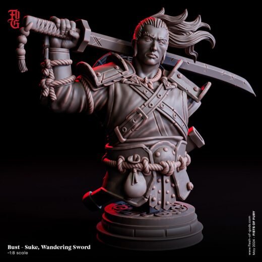 Bust — Suke, Wandering Sword