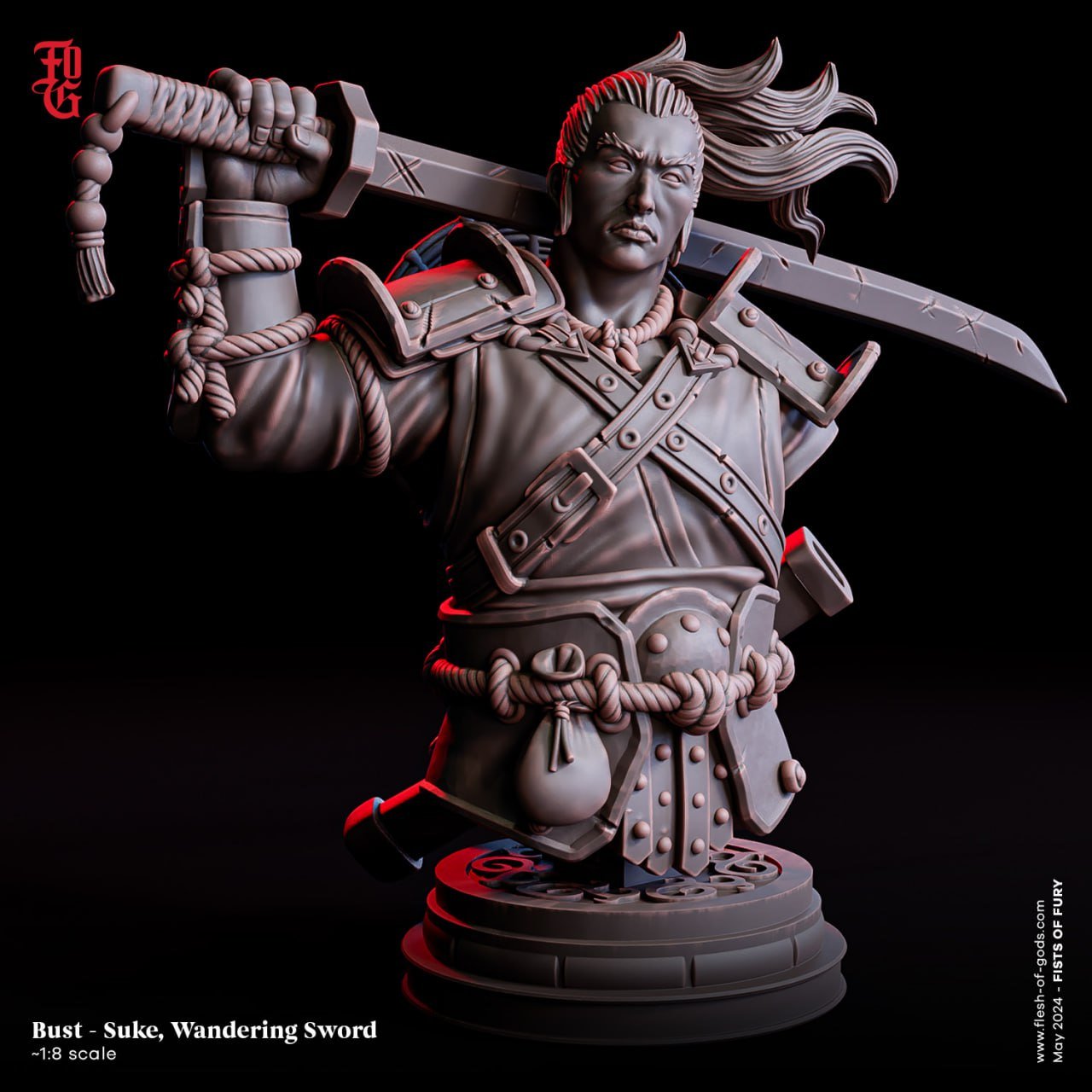 Bust — Suke, Wandering Sword