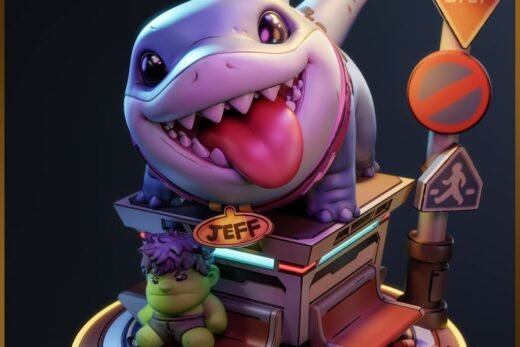 Chibi Jeff — Marvel Rivals