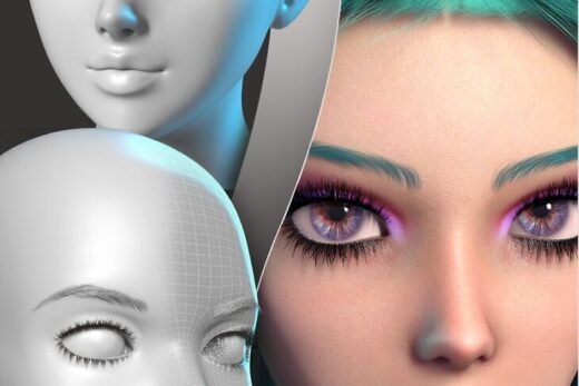 Face-Off Anime for Genesis 9 Feminine