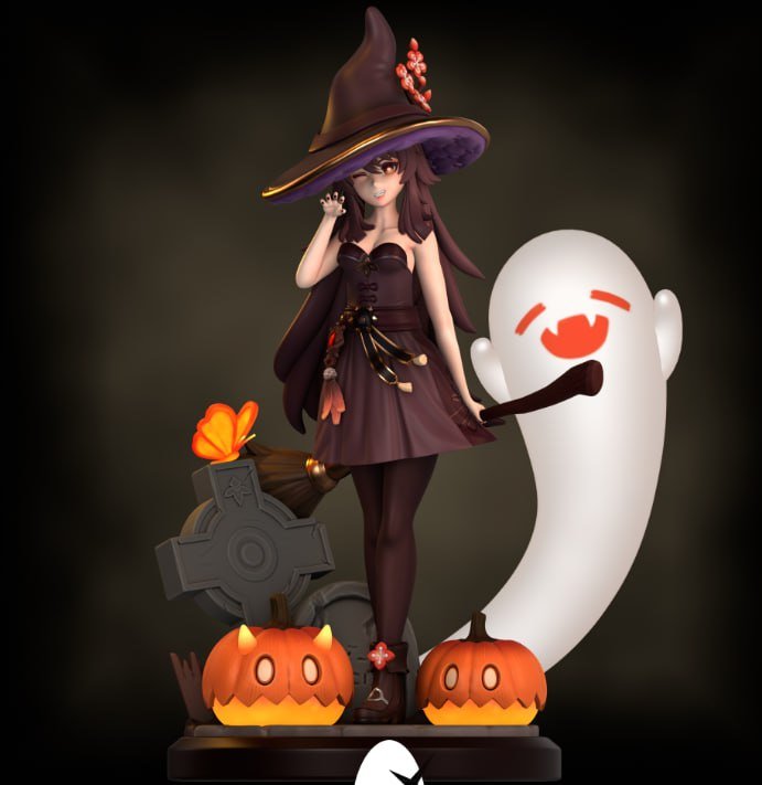 Hu Tao Halloween — Genshin Impact