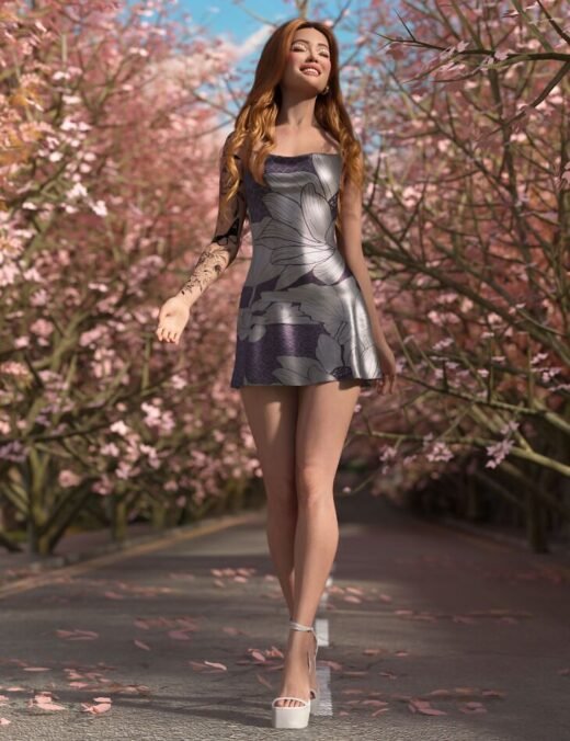 Lifestyle Walk Poses for Genesis 9