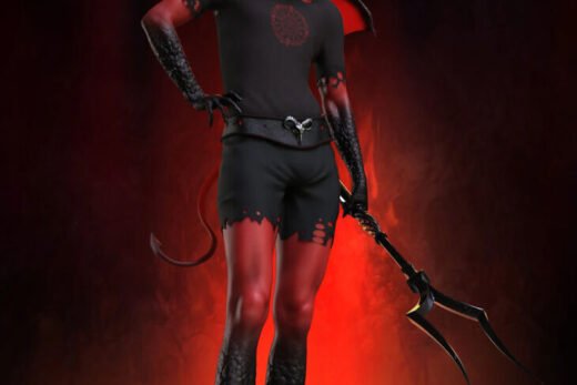 Little Devil and Accessories for Genesis 9