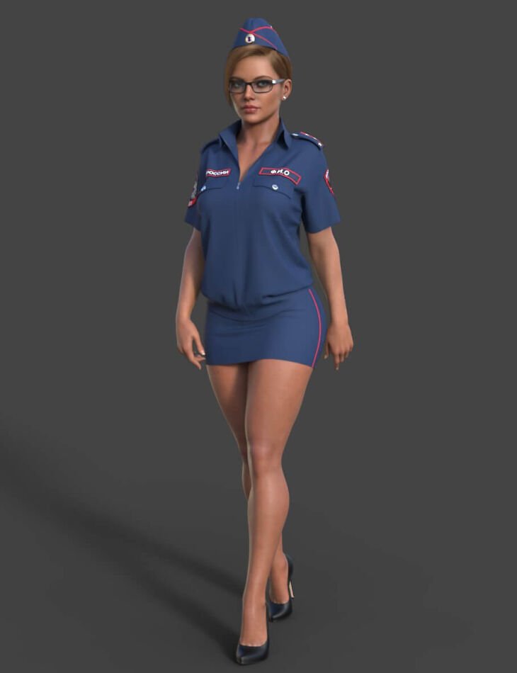 MD Russian Police Outfit for GF9