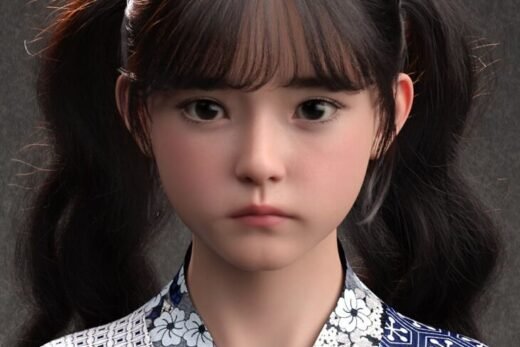 MSO Airi HD for Genesis 9 Feminine