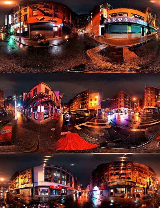 Manhattan Nightlights Illumination Vol.1 HDRI Bundle