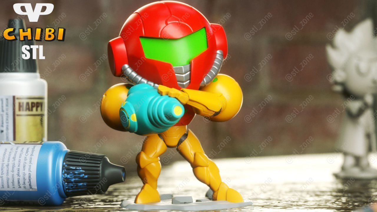 Metroid Prime Chibi