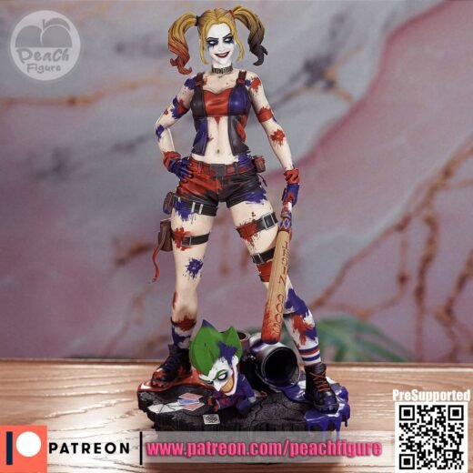 Peach Figure — DC — Harley Quinn