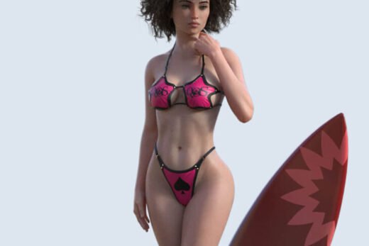 QOS Bikini Lie 1 on XF Bikini Stars for G8F