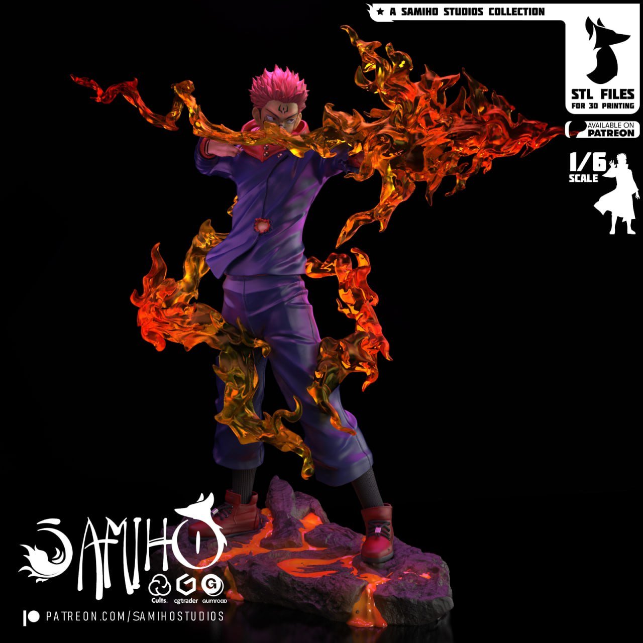 Samiho Studios — Sukuna Flame Arrow