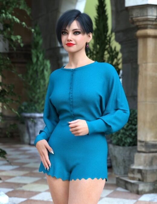 dForce Paige Romper for Genesis 9