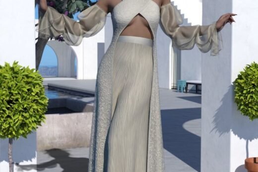 dForce – Orly Gown for Genesis 9