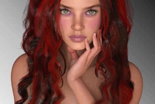 L3D Candy Glow Add-On Gaelle Candy Curls