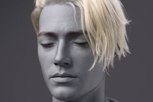 dForce FV Messy Rogue Hair for Genesis 9