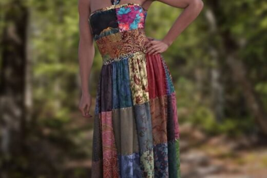 dForce Upcycled Maxi for Genesis 9 and 8 Female