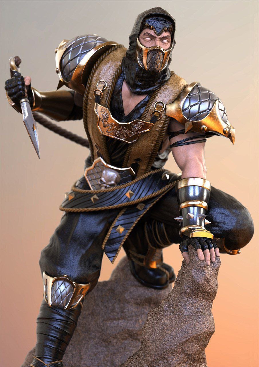 Scorpion Mortal Kombat Deception