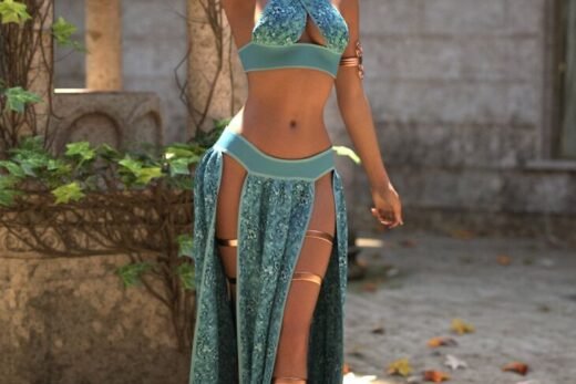 dForce Illia Outfit for Genesis 9