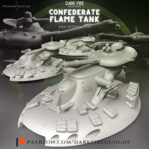 AAT Flame Tank — Star Wars 3D model