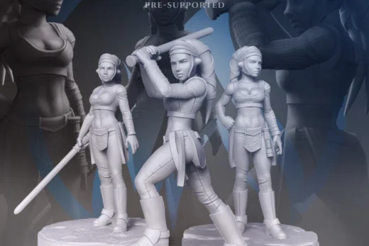 Aayla Secura — Star Wars 3D model