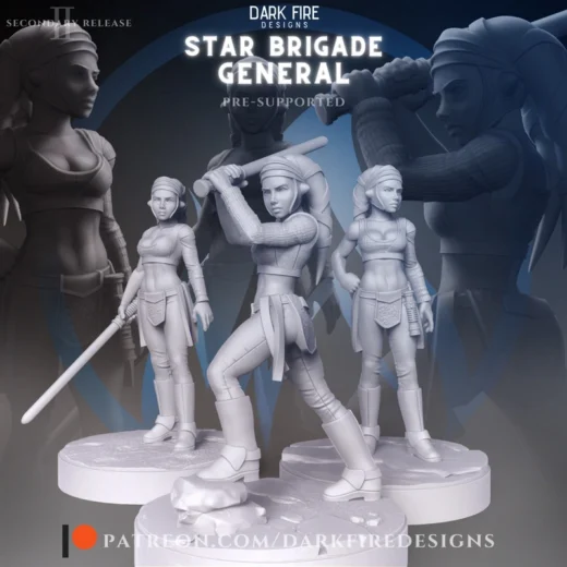 Aayla Secura — Star Wars 3D model